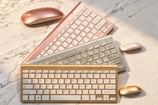 Ultra Slim Keyboard & Mouse Combo - Wireless 2.4G Connection