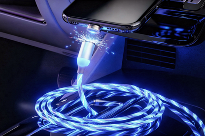 PowerLink 3-in-1 Magnetic LED Cable for all Devices