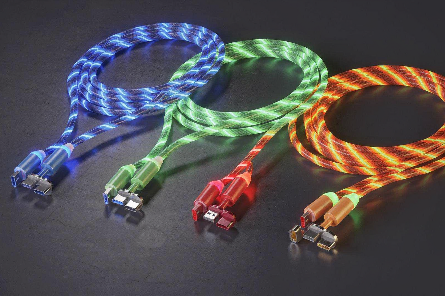 PowerLink 3-in-1 Magnetic LED Cable for all Devices